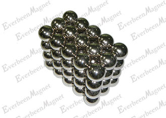 Porcellana Poco/mini magneti neo della palla del neodimio del cubo 3/4&quot; diametro nichelato per istruzione fornitore
