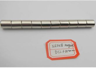 Porcellana Magneti permanenti di Rod D12*10mm NdFeB del magnete N42 per il sensore ed il motore di struttura fornitore