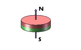Magneti rotondi potenti eccellenti del disco N48, piccolo materiale di NdFeB dei magneti del disco