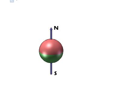 7 / 16" palle magnetiche cromate, cubo Bucky del cubo del diametro della palla magnetizzato lungo un asse