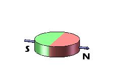 I magneti del disco del neodimio diametralmente hanno magnetizzato 1/2 «Dia. X 1/8" spessore
