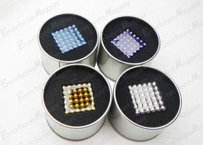 N38 piccoli magneti della palla del diametro 5mm, magneti sferici del neodimio che placcano Ni per gioielli