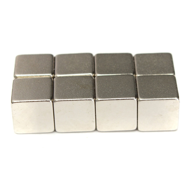 magneti del blocchetto del neodimio di 10x10x10mm, rivestimento permanente dell'oro del magnete della terra rara